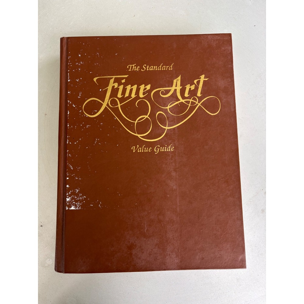 The Standard Fine Art Value Guide 1989 Hardcover Collector Books Reference
